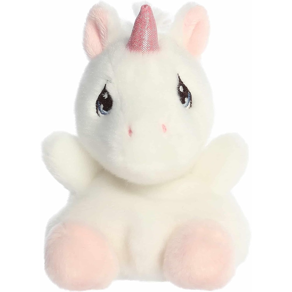 image:imageAurora Adorable Precious Moments Sparkle Unicorn Palm Pals Stuffed Animal  Heartwarming Toy for Comforting Children  for Sentimental Gifts Birthdays and Adults  White 5 Inches