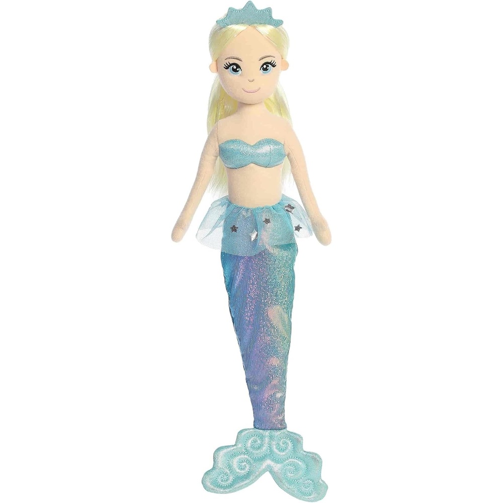 image:imageAurora Enchanting Sea Sparkles Sea Sparkles Rainbow Stuffed Doll  Imaginative Play with Magical Companions  Perfect for Kids Birthdays and Celebrations  Malia 12 Inches