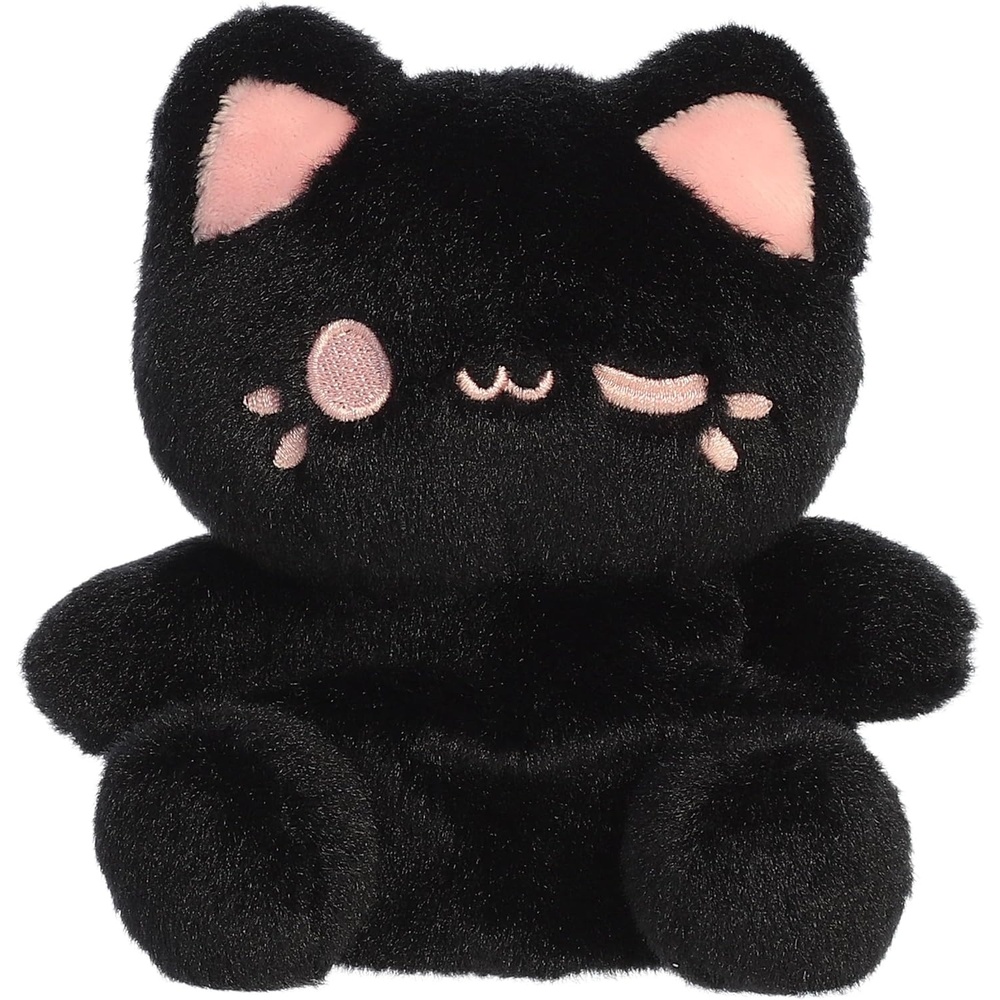 image:imageAurora Enchanting Tasty Peach Black Out Meowchi Palm Pals Stuffed Animal  Bright amp Colorful Design for Room Decor  Perfect for Adults Kids and Birthdays  Strawberry 5 Inches