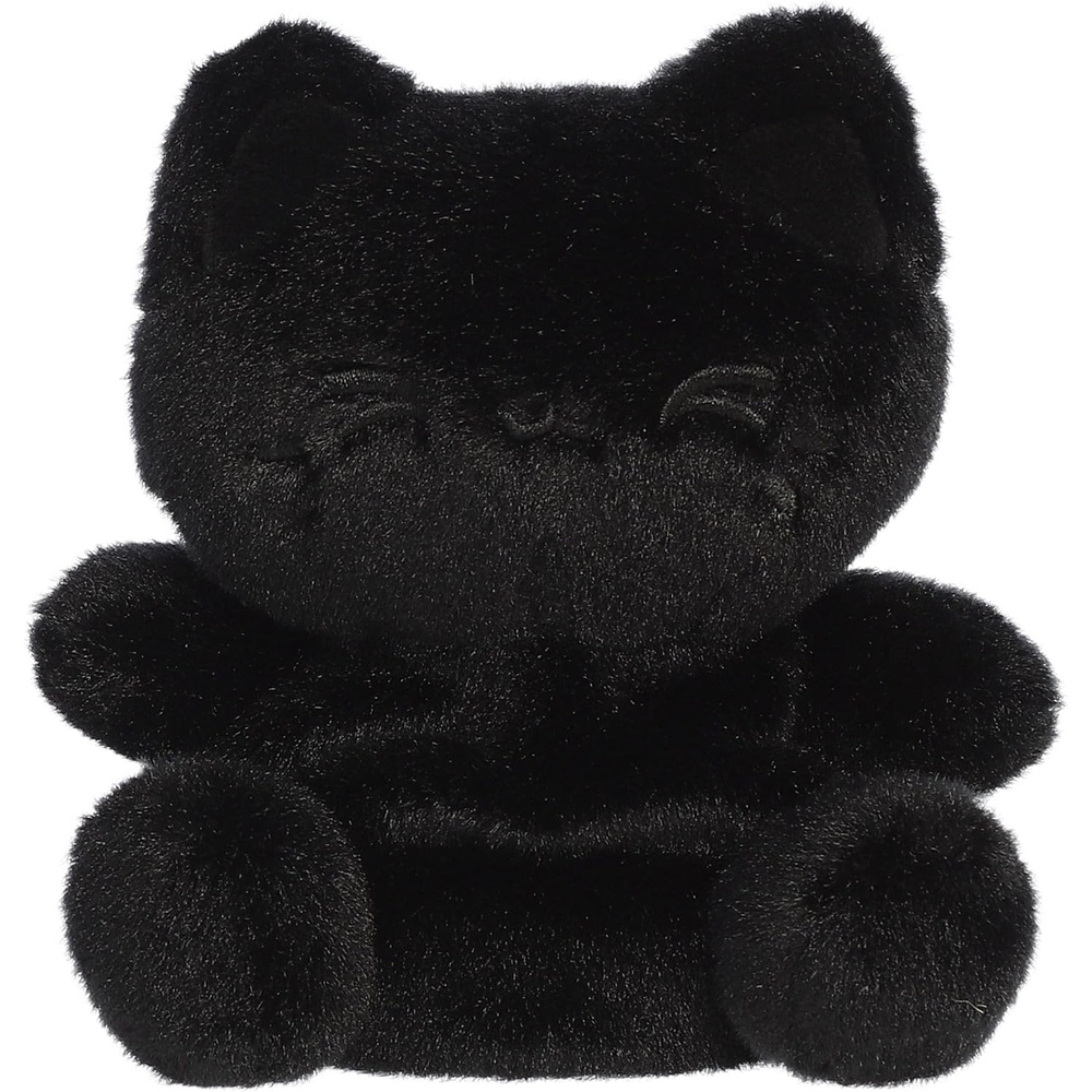 image:imageAurora Enchanting Tasty Peach Black Out Meowchi Palm Pals Stuffed Animal  Bright amp Colorful Design for Room Decor  Perfect for Adults Kids and Birthdays  Sesame 5 Inches