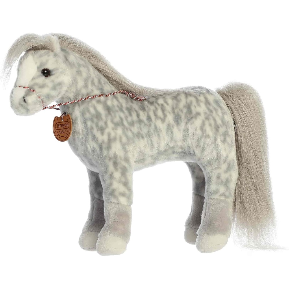 image:imageAurora Exquisite Breyer Showstoppers Dapple Gray Trakehner Stuffed Animal  Realistic Detailing for Imaginative Play  Perfect for Kids Adults and Any Horse Lovers  115 Inches