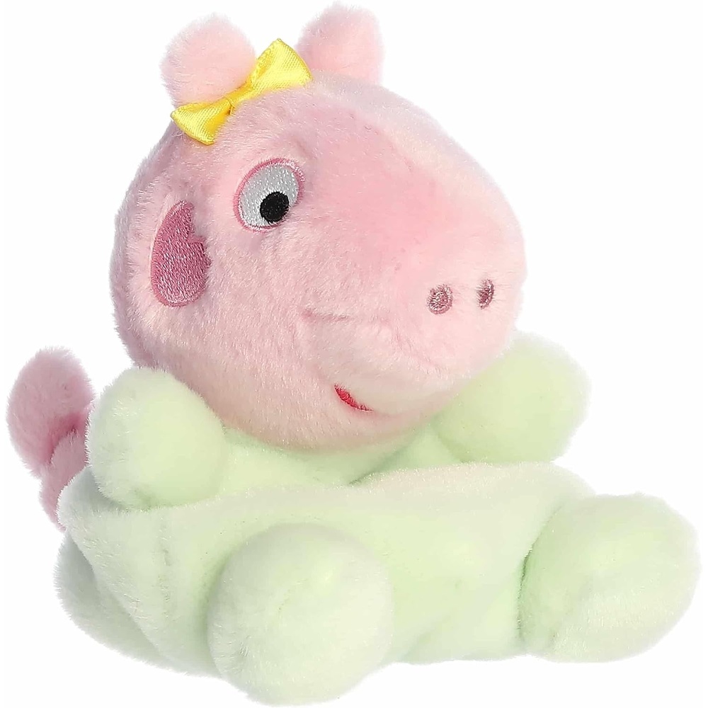 image:imageAurora Playful Peppa Pig Evie Baby Pig Palm Pals Stuffed Animal  Officially Licensed Toys for All Fans  Perfect for Birthdays Adults and Kids All Ages  Pink 5 Inches