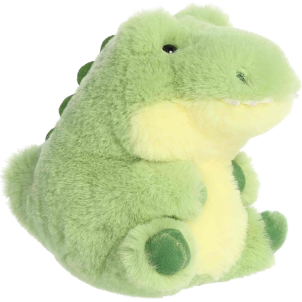 image:imageAurora Playful Rolly Pet Allen Alligator Stuffed Animal  Compact Size for OntheGo Fun  for Adults Kids Birthdays and Anniversaries  Green 5 Inches