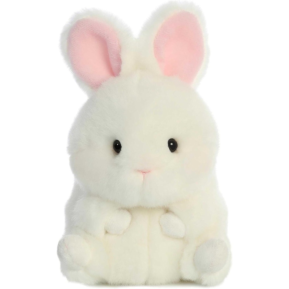image:imageAurora Playful Rolly Pet Precious Panda Stuffed Animal  Compact Size for OntheGo Fun  for Adults Kids Birthdays and Anniversaries  White 4 InchesBUN BUNNY