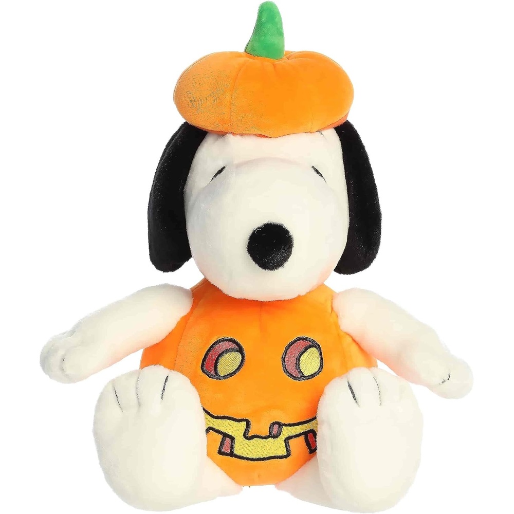 image:imageAurora Spooky Peanuts Pumpkin Costume Snoopy Stuffed Animal  Officially Licensed Toys for All Snoopy Fans  Perfect for Halloween Decorations and Gifts  Orange 14 Inches