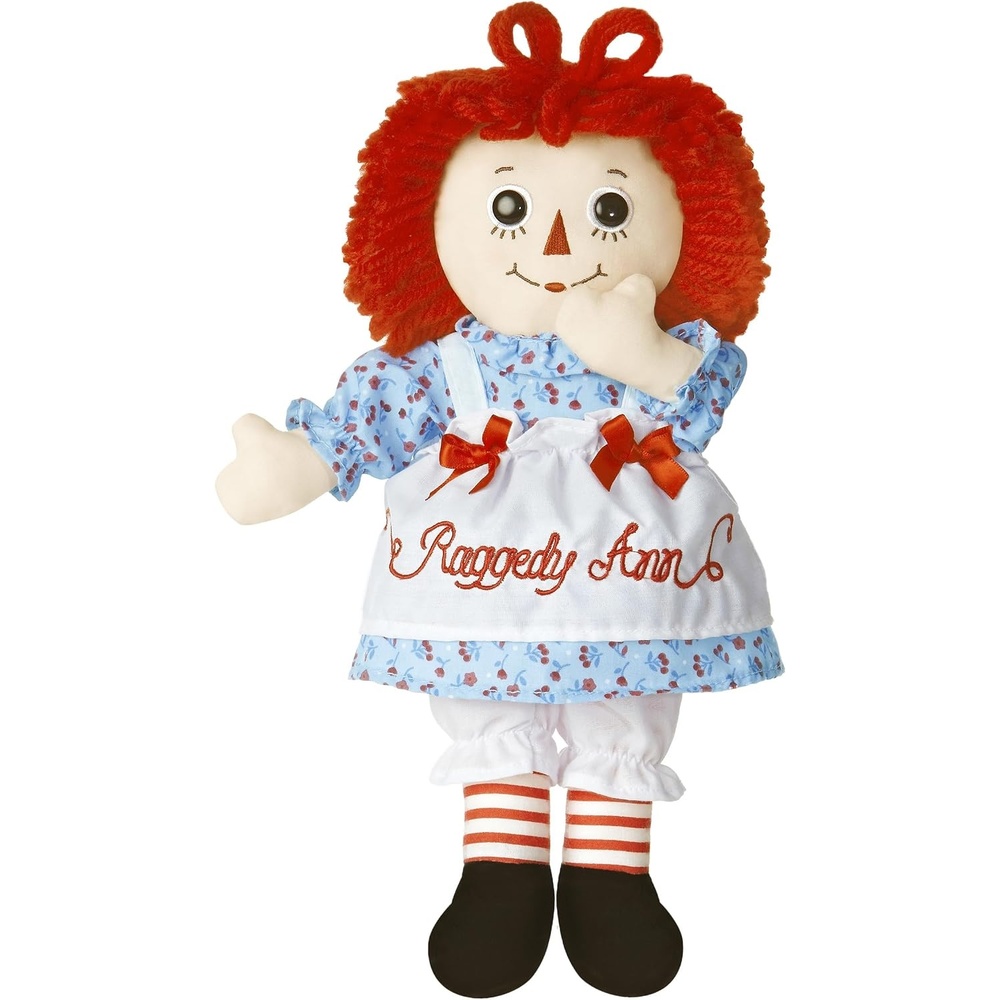 image:imageAurora Timeless Raggedy Ann amp Raggedy Andy Raggedy Ann Classic Stuffed Doll  Cherished Memories  Lasting Play  Multicolor 12 InchesRAGGEDY ANN CLASSIC 12