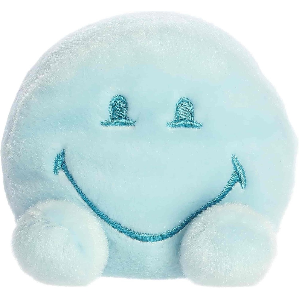 image:imageAurora Vibrant SmileyWorld Palm Pals Stuffed Animal  EyeCatching Designs for Retro Decor  Toys for Bedrooms Birthday Gifts and Celebrations  Bliss 5 Inches