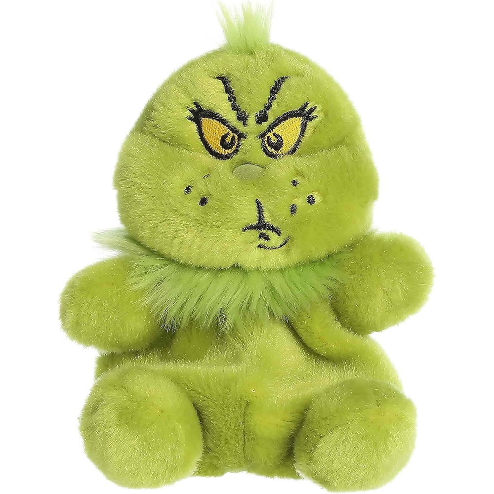 image:imageAurora Whimsical Dr Seuss Grinch Palm Pals Stuffed Animal  Officially Licensed Plush for Imaginative Play  Perfect for Kids and Adults  Snarky 45 Inches