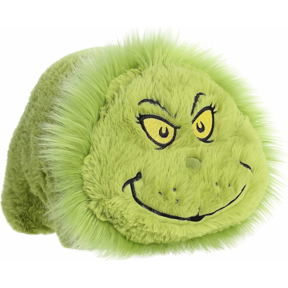 image:imageAurora Whimsical Dr Seuss Grinch Spudsters Stuffed Animal  Officially Licensed Plush for Imaginative Play  Perfect for Kids and Adults  Green 9 Inches