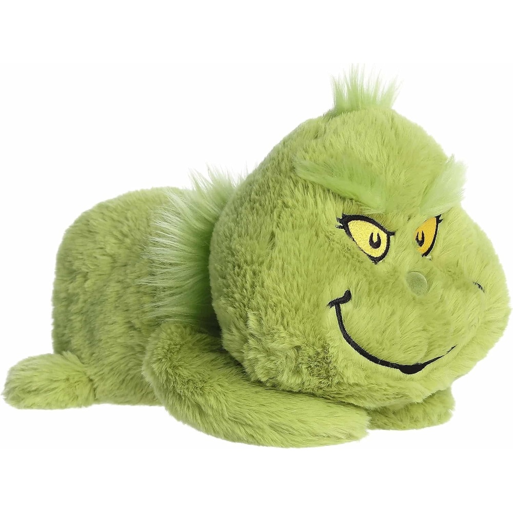 image:imageAurora Whimsical Dr Seuss Too Cute Grinch Stuffed Animal  Officially Licensed Plush for Imaginative Play  Perfect for Kids and Adults  Green 10 Inches