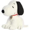Aurora® Adorable Peanuts® 75th Anniversary Limited Edition Snoopy™ Stuffed Animal – Officially Licensed Toys for All Snoopy Fans – Nostalgic Gift for Adults and Birthday Celebrations – 8 Inches