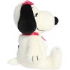 Aurora® Adorable Peanuts® Belle Stuffed Animal – Officially Licensed Toys for All Snoopy Fans – Nostalgic Gift for Adults and Birthday Celebrations – White 8 Inches