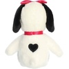 Aurora® Adorable Peanuts® Belle Stuffed Animal – Officially Licensed Toys for All Snoopy Fans – Nostalgic Gift for Adults and Birthday Celebrations – White 8 Inches