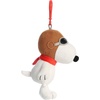 Aurora® Adorable Peanuts® Flying Ace Clip-On Stuffed Animal – Officially Licensed Toys for All Snoopy Fans – Nostalgic Gift for Adults and Birthday Celebrations – White 6 Inches