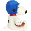 Aurora® Adorable Peanuts® Football Snoopy Stuffed Animal – Officially Licensed Toys for All Snoopy Fans – Nostalgic Gift for Adults and Birthday Celebrations – White 8 Inches