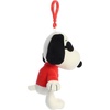 Aurora® Adorable Peanuts® Joe Cool Clip-On Stuffed Animal – Officially Licensed Toys for All Snoopy Fans – Nostalgic Gift for Adults and Birthday Celebrations – White 5.5 Inches