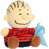Aurora Adorable Peanuts Linus Palm Pals Stuffed Animal – Officially Licensed Toys for All Snoopy Fans – Nostalgic Gift for Adults and Birthday Celebrations – Multicolor 5 Inches