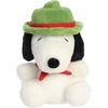 Aurora® Adorable Peanuts® Palm Pals™ Beagle Scout Snoopy™ Stuffed Animal – Officially Licensed Toys for All Snoopy Fans – Nostalgic Gift for Adults and Birthday Celebrations – White 6 Inches