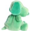 Aurora® Adorable Peanuts® Snoopy Color Collection Palm Pals™ Stuffed Animal – Officially Licensed Toys for All Snoopy Fans – Nostalgic Gift for Adults and Birthday Celebrations – Green 5 Inches