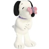 Aurora Adorable Peanuts Snoopy Stuffed Animal – Officially Licensed Toys For All Snoopy Fans – Seasonal Plush For The Spring Season – Pink Butterfly 9 Inches