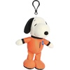 Aurora® Adorable Peanuts® Spacesuit Snoopy Clip-On – Officially Licensed Toys for All Snoopy Fans – Nostalgic Gift for Adults and Birthday Celebrations – Orange 7 Inches