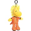 Aurora® Adorable Peanuts® Spacesuit Woodstock Clip-On – Officially Licensed Toys for All Snoopy Fans – Nostalgic Gift for Adults and Birthday Celebrations – Orange 6.5 Inches