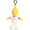 Aurora® Adorable Peanuts® Spacesuit Woodstock Clip-On – Officially Licensed Toys for All Snoopy Fans – Nostalgic Gift for Adults and Birthday Celebrations – White 6.5 Inches