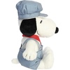Aurora® Adorable Peanuts® Train Engineer Snoopy™ Stuffed Animal – Officially Licensed Toys for All Snoopy Fans – Nostalgic Gift for Adults and Birthday Celebrations – 14 Inches