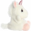 Aurora® Adorable Precious Moments™ Sparkle Unicorn Palm Pals™ Stuffed Animal – Heartwarming Toy for Comforting Children – for Sentimental Gifts, Birthdays, and Adults – White 5 Inches