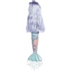 Aurora® Enchanting Sea Sparkles™ Floral Sparkles Ivy™ Stuffed Doll – Imaginative Play with Magical Companions – Perfect for Kid’s Birthdays and Celebrations – Blue 18 Inches