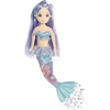 Aurora® Enchanting Sea Sparkles™ Floral Sparkles Ivy™ Stuffed Doll – Imaginative Play with Magical Companions – Perfect for Kid’s Birthdays and Celebrations – Blue 18 Inches