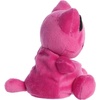 Aurora® Enchanting Tasty Peach® Meowchi Palm Pals™ Stuffed Animal – Bright & Colorful Design for Room Decor – Perfect for Adults, Kids, and Birthdays – Cosmic Purple 5 Inches