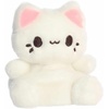 Aurora® Enchanting Tasty Peach® Meowchi Palm Pals™ Stuffed Animal – Bright & Colorful Design for Room Decor – Perfect for Adults, Kids, and Birthdays – Custard 5 Inches