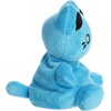 Aurora® Enchanting Tasty Peach® Meowchi Palm Pals™ Stuffed Animal – Bright & Colorful Design for Room Decor – Perfect for Adults, Kids, and Birthdays – Electric Blue 5 Inches