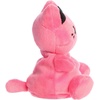 Aurora® Enchanting Tasty Peach® Meowchi Palm Pals™ Stuffed Animal – Bright & Colorful Design for Room Decor – Perfect for Adults, Kids, and Birthdays – Vivid Pink 5 Inches