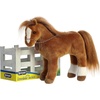 Aurora® Exquisite Breyer® Quarter Horse Stuffed Animal – Realistic Detailing – Imaginative Play – Brown 13 Inches
