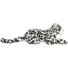 Aurora® Exquisite Luxe Boutique™ Asha White Leopard™ Stuffed Animal – Luxurious Elegance – Sensory Delight – White 19 Inches