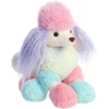 Aurora® Exquisite Luxe Boutique™ Sophie Poodle™ Stuffed Animal – Luxurious Elegance – Sensory Delight – Multicolor 15 Inches