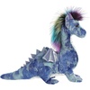 Aurora® Exquisite Luxe Boutique™ Zion Dragon™ Stuffed Animal – Luxurious Elegance – Sensory Delight – Blue 14.5 Inches