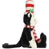 Aurora Festive Dr. Seuss Cat in The Hat Christmas Stuffed Animal – Officially Licensed Plush for Imaginative Play – Perfect for Holiday Decorations or Gifts – Multicolor 12 Inches