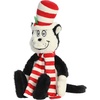 Aurora Festive Dr. Seuss Cat in The Hat Christmas Stuffed Animal – Officially Licensed Plush for Imaginative Play – Perfect for Holiday Decorations or Gifts – Multicolor 12 Inches