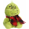 Aurora® Festive Dr. Seuss™ Grinch with Scarf Palm Pals™ Stuffed Animal – Officially Licensed Plush for Imaginative Play – Perfect for Holiday Decorations or Gifts – Green 5 Inches