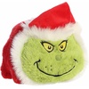 Aurora® Festive Dr. Seuss™ Santa Grinch Spudsters™ Stuffed Animal – Officially Licensed Plush for Imaginative Play – Perfect for Holiday Decorations or Gifts – Green 9 Inches