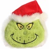 Aurora® Festive Dr. Seuss™ Santa Grinch Spudsters™ Stuffed Animal – Officially Licensed Plush for Imaginative Play – Perfect for Holiday Decorations or Gifts – Green 9 Inches