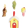 Aurora Festive Dr. Seuss Who House Playset – Officially Licensed Plush for Imaginative Play – Perfect for Holiday Decorations or Gifts – Multicolor 7 Inches