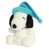 Aurora Festive Peanuts Bundled Up Snoopy Palm Pals Stuffed Animal – Officially Licensed Toys For All Snoopy Fans – Perfect For Holiday Decorations or Gifts – White 8 Inches