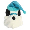 Aurora Festive Peanuts Bundled Up Snoopy Palm Pals Stuffed Animal – Officially Licensed Toys For All Snoopy Fans – Perfect For Holiday Decorations or Gifts – White 8 Inches