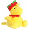 Aurora® Festive Peanuts® Elf Woodstock Palm Pals™ Stuffed Animal – Officially Licensed Toys for All Snoopy Fans – Perfect for Holiday Decorations or Gifts – Yellow 5 Inches