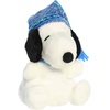 Aurora Festive Peanuts I Love Snow Snoopy Palm Pals Stuffed Animal – Officially Licensed Toys for All Snoopy Fans – Perfect for Holiday Decorations or Gifts – White 4.5 Inches