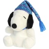 Aurora Festive Peanuts I Love Snow Snoopy Palm Pals Stuffed Animal – Officially Licensed Toys for All Snoopy Fans – Perfect for Holiday Decorations or Gifts – White 4.5 Inches
